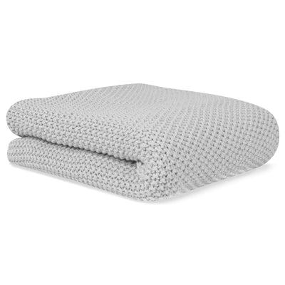 Knitted blanket in organic cotton 70x90-bonjourbébé - Official Store